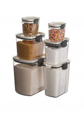 6-Piece Food Storage Container White/Black 8x12x10inch reviews 6-Piece Food Storage Container White/Black 8x12x10inch