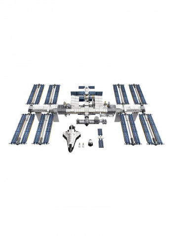 864 Pieces Ideas International Space Station Building Kit 15inch