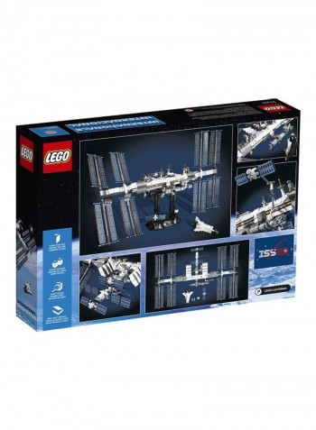 864 Pieces Ideas International Space Station Building Kit 15inch
