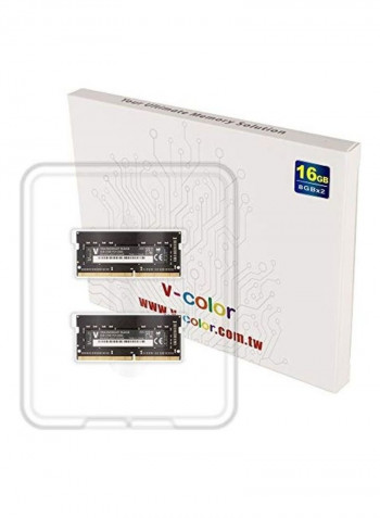 2-Piece Laptop RAM Module 16GB Multicolour