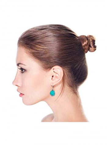925 Sterling Silver Stone Studded Earrings