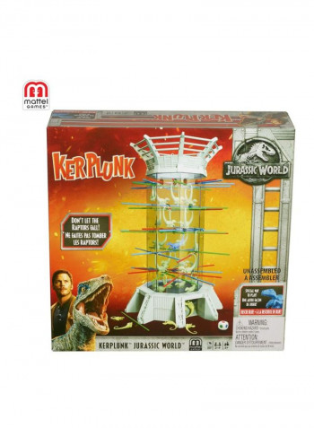 Kerplunk! Raptors Jurassic World Board Game Flk74