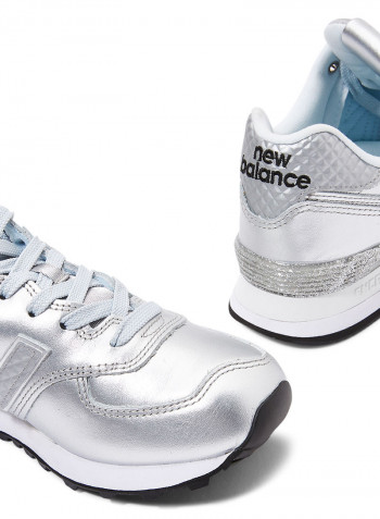574 Sneakers Metallic Silver