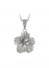 925 Sterling Silver Hibiscus Pendant Necklace reviews 925 Sterling Silver Hibiscus Pendant Necklace