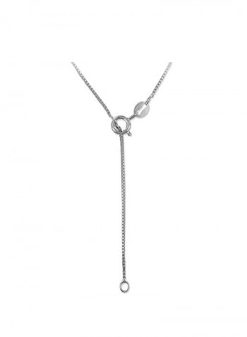 925 Sterling Silver Turtle Fish Hook Pendant Necklace