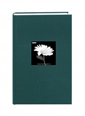 Fabric Frame Cover Photo Album With 300 Pockets Majestic Teal 14.25X2.12X9.25inch