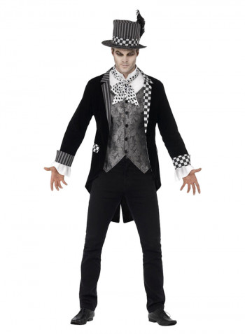 3-In-1 Deluxe Dark Hatter Costume L