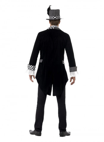 3-In-1 Deluxe Dark Hatter Costume L