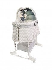 4 In 1 Convertible Soffy Baby Craddle - Grey