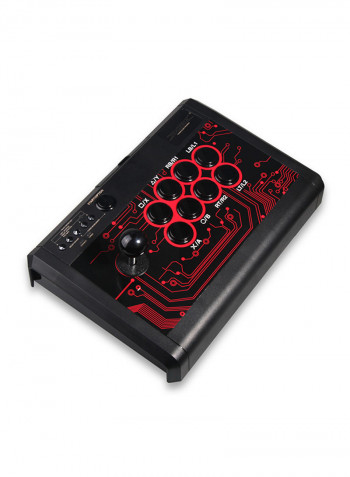 6-In-1 Wired Arcade Game Controller
