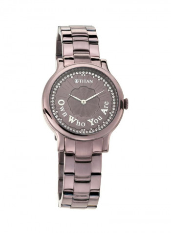 Women's Stainless Steel Analog Watch T95108QM01