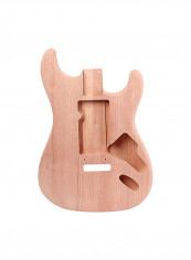 ST Electric Natural Wood Walnut Guitar Body
