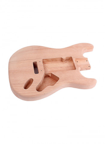 ST Electric Natural Wood Walnut Guitar Body
