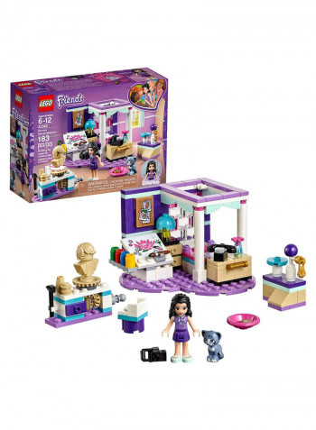 183-Piece Friends Emma Deluxe Bedroom Building Toy Set