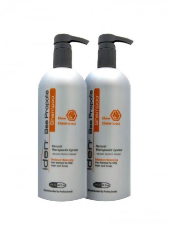 2-Piece Bee Balanced Shampoo Set 32أوقية