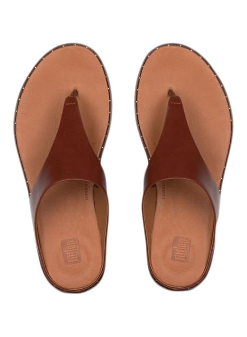 Banda II Slip-On Sandals Cognac