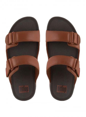 Gogh Moc Arabic Sandals Dark Tan