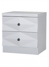 Delmonte Nightstand White 43x46x42centimeter reviews Delmonte Nightstand White 43x46x42centimeter