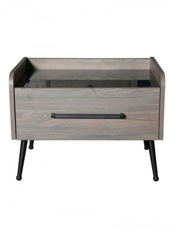 Napoli Wooden Nightstand Brown 45x48x48cm