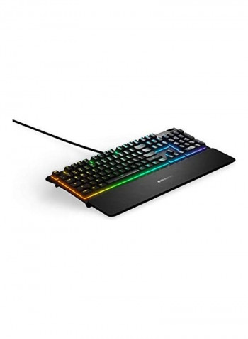 Premium Magnetic Wrist Rest Apex 3 RGB Gaming Keyboard