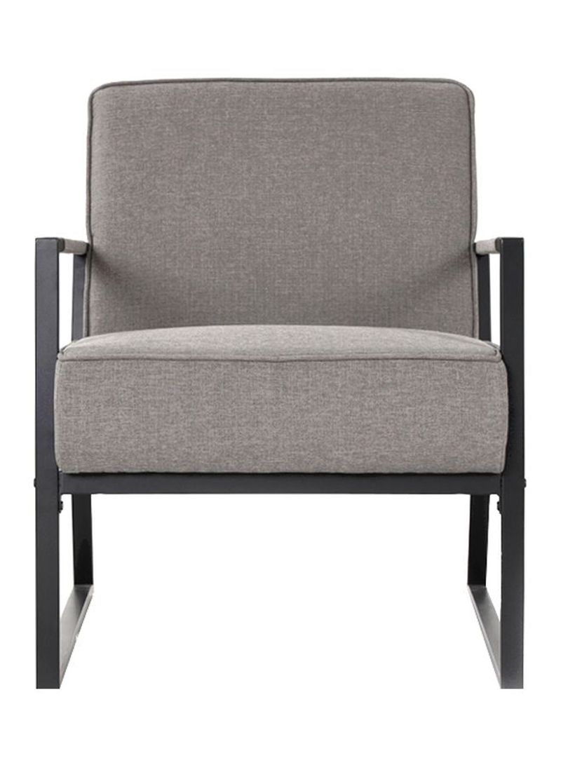 Renca 1-Seater Sofa Grey/Black 62x75x73centimeter
