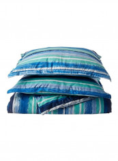 3-Piece Cotton Duvet Cover Set Blue/White Queen reviews 3-Piece Cotton Duvet Cover Set Blue/White Queen
