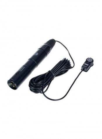 Miniature Condenser Mic With Mini XLR Connector C411L Matte Black