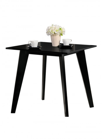 3-Piece Net Dining Set Black/White