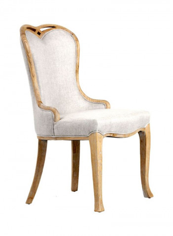 Chester Dining Chair Grey/Brown 63x95x50cm