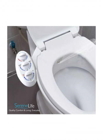 Bathroom Bidet Sprayer White 16.1x10.1x4.3inch