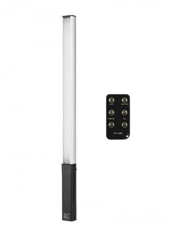 Dimmable Photo LED Stick With Remote Control Black/Clear