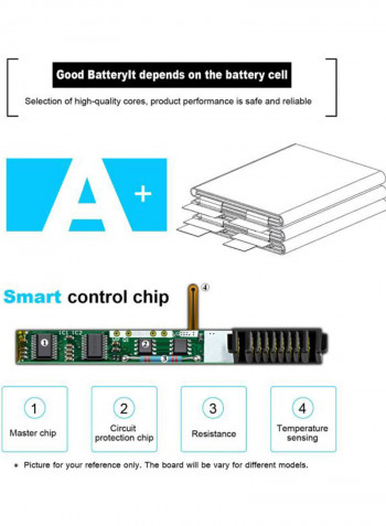 Replacement Battery For Asus G551JX-ES71 Laptop Black