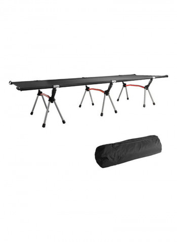 Single Height Adjustable Lunch Break Siesta Bed 55 x 5 x 19cm