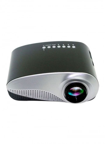 Mini LED Light Portable Home Projector M245 Black/Silver