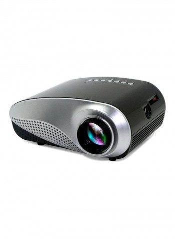 Mini LED Light Portable Home Projector M245 Black/Silver