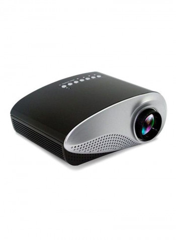 Mini LED Light Portable Home Projector M245 Black/Silver