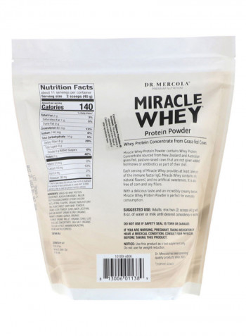 Miracle Whey Chocolate Protein Powder