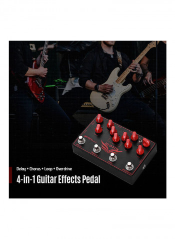 4-In-1 Electric Guitar Effects Pedal