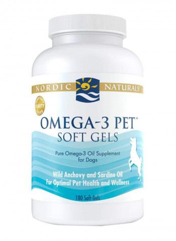 Pure Omega-3 Promotes For Pet White/Blue