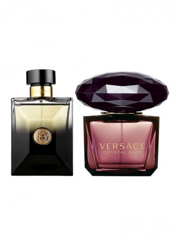 مجموعة هدايا مكونة من عطر كريستال نوار و عطر بور هوم عود 190مل