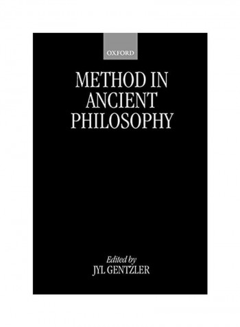 Method In Ancient Philosophy Paperback