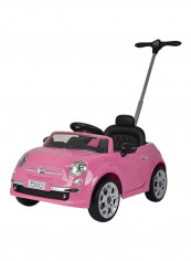 Fiat 500 Pushing Mega Ride On Car 37 x 19 x 12inch