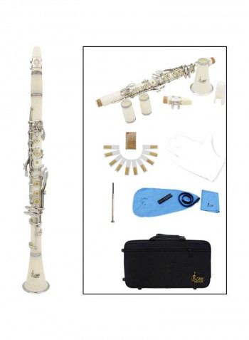 17-Key B Flat Soprano Binocular Clarinet Set
