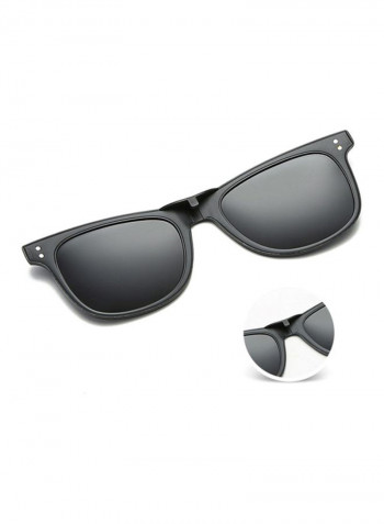 6-Piece Rectangular Sunglasses - Lens Size: 58 mm