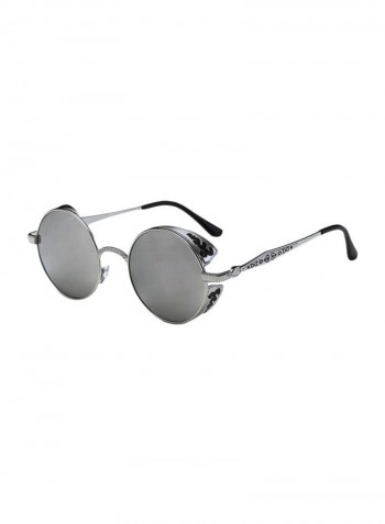 Men's UV Protection Round Retro Sunglasses