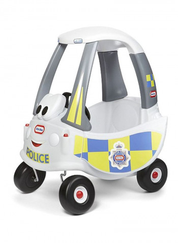 Police Response Cozy Coupe Toy 173790 74.93x41.91x85.09centimeter