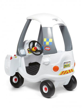 Police Response Cozy Coupe Toy 173790 74.93x41.91x85.09centimeter
