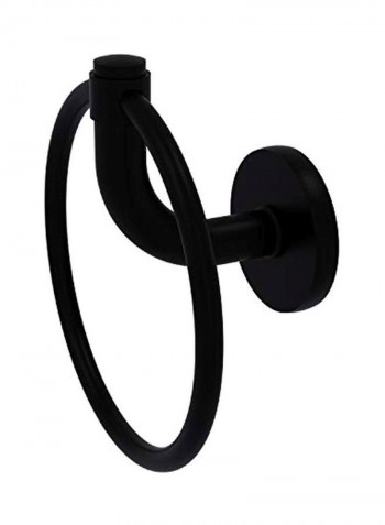 Remi Collection Towel Ring Matte Black 3.4x6inch