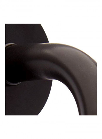 Remi Collection Towel Ring Matte Black 3.4x6inch