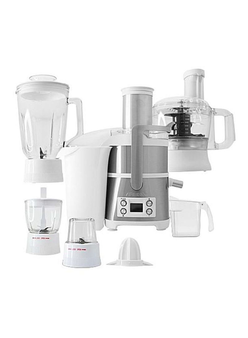 6-In-1 Juice Extractor 2 l 800 W JE786 White/Silver